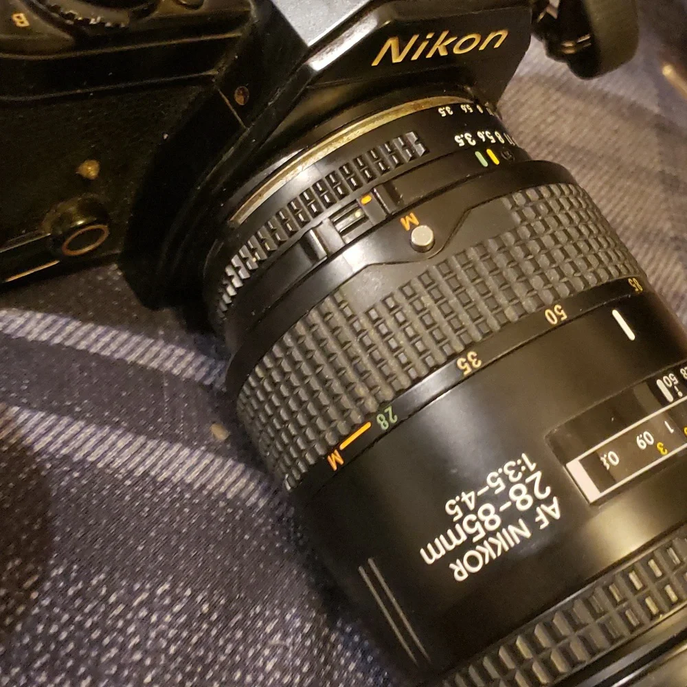 Nikon film camera